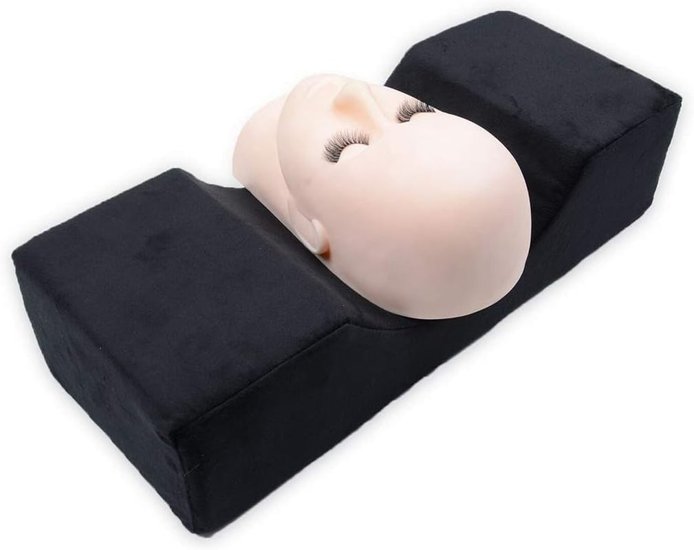 Whiteswan Extension de Cils Ergonomique Courbe en Mousse à Mémoire Oreiller de Salon Cils Beauté Maquillage Oreiller Oreiller de Couchage Soutien du Cou Oreillers Cervicaux Orthopédiques Naty Shop
