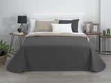 Estoralis | AVA | Courtepointe réversible | Pour toutes les saisons | Couleur - Gris/Anthracite | Pour lit de 105 cm. (200 X 270 Cm. Ancho X Alto) | Quilt matelassé Quilts et quilts Naty Shop Titre par défaut
