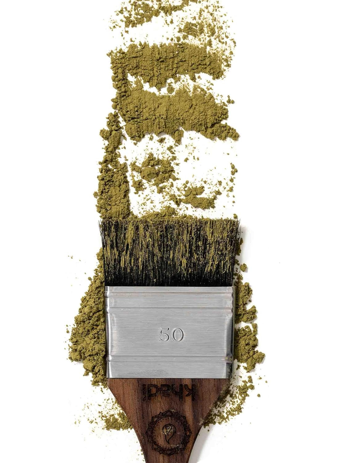 Teinture capillaire à base de plantes khadi NOIR - Teignez vos cheveux d'un noir profond mystérieux sans teinte bleue - 100% à base de plantes, naturelle et végétalienne - 100g Teinture capillaire Naty Shop