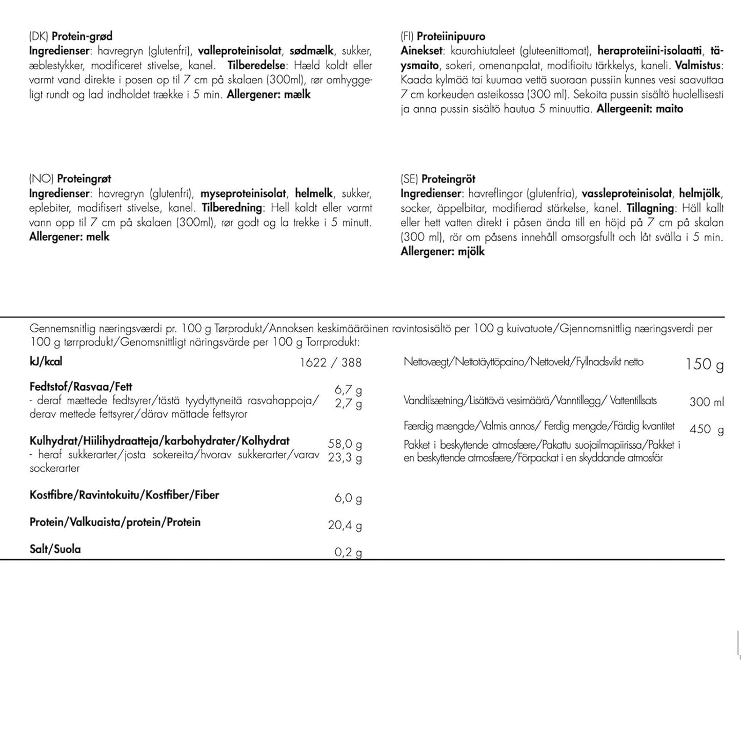 Terci proteic Trek'n Eat – Mic dejun bogat în proteine pentru exterior | Masă liofilizată pentru camping, drumeții și expediții | Sățios, rapid de preparat, ideal pentru deplasare