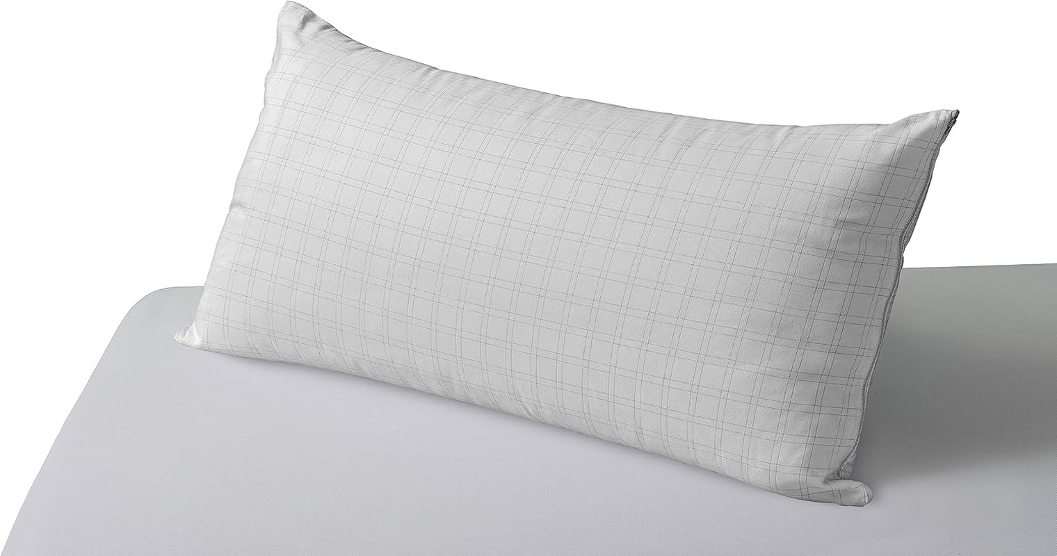 Oreiller anti-stress Savel avec double housse, moyennement ferme, 40 x 135 cm Naty Shop Oreillers standard Titre par défaut