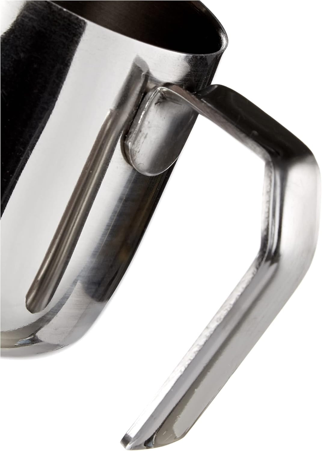Cilio 0000201383 Carafe à Latte Macchiato, Acier Inoxydable, Argent, 6,4 x 7,4 x 7,6 cm