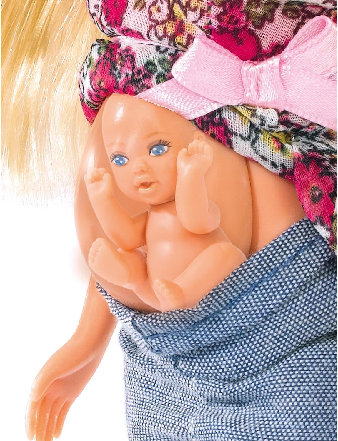 Simba 105734000 - Steffi Love Welcome Baby, poupée enceinte, accessoires, poupée mannequin, 29 cm, pour les enfants à partir de 3 ans