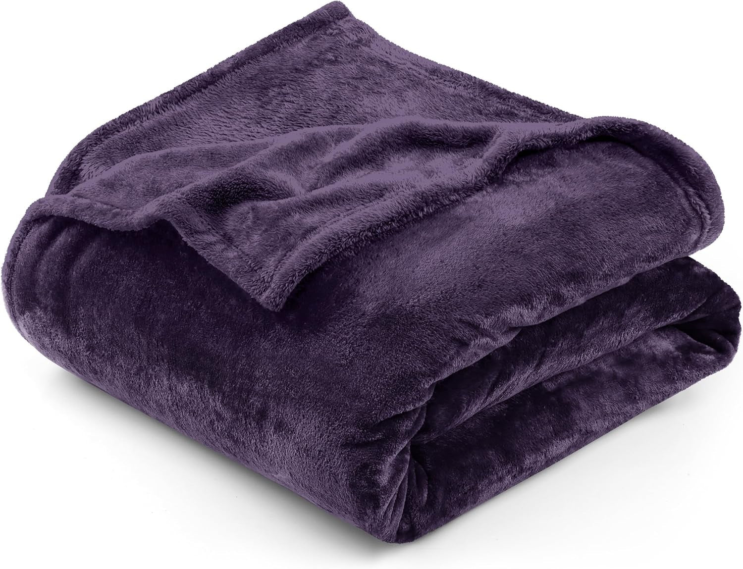 Utopia Bedding Couverture polaire douillette [228 x 228 cm, gris] Couverture douce, légère, chaude et moelleuse Couverture confortable et respirante pour lit, canapé, lits et couvertures Besuche den Utopia Bedding-Store Violet 150 x 200 cm