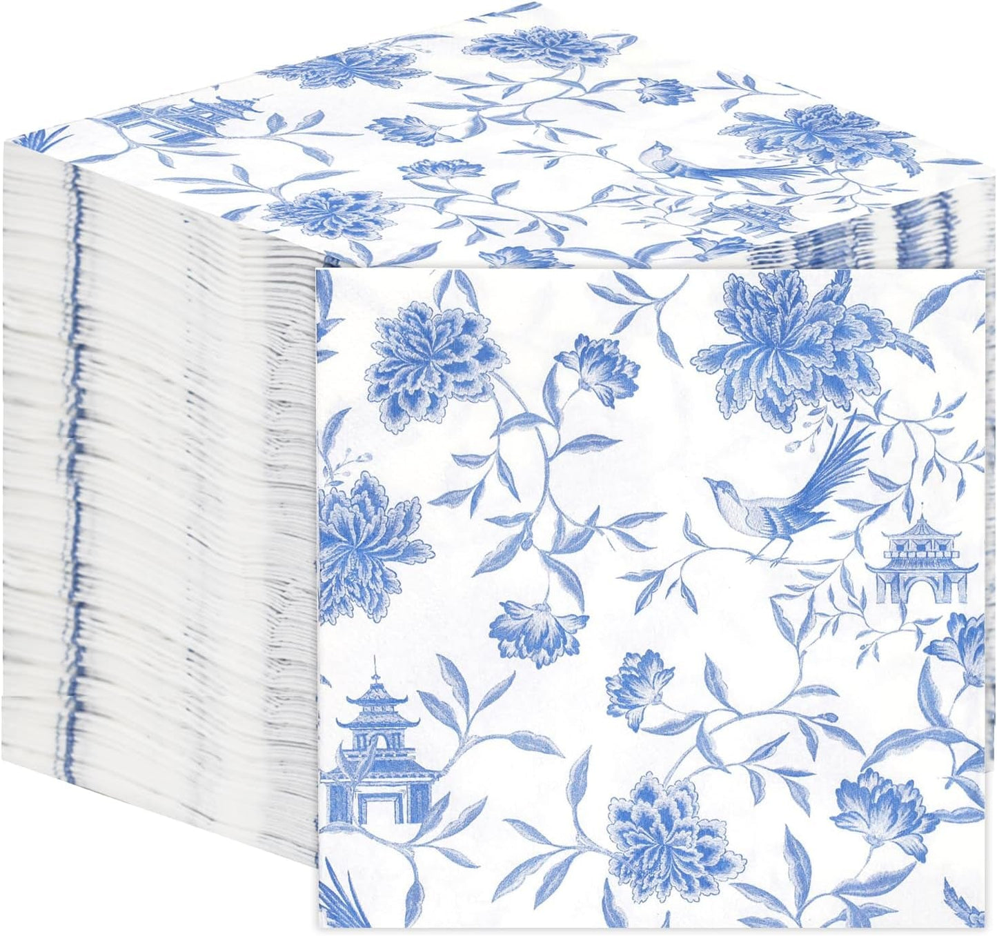 Table Kind 100 serviettes blanches douces en vrac, serviettes de haute qualité pour les fêtes, la restauration et un usage quotidien, FSC, durables et recyclables, fabriquées dans l'UE | 2 plis | 33 cm