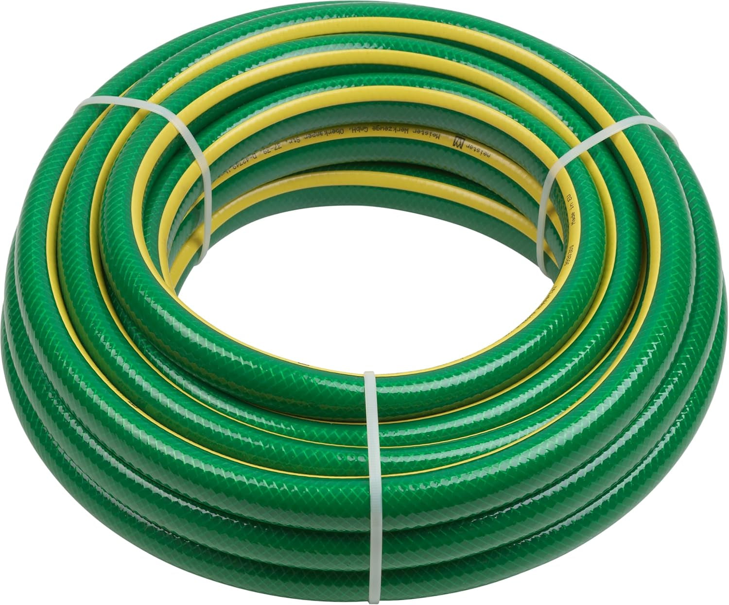 Tuyau d'arrosage tissé en croix Meister, 12,7 mm (1/2 pouce) - Longueur 30 m - Pour arroser de petites surfaces - Résistant à l'écrasement et à l'abrasion - Résistant aux UV, Tuyau d'arrosage en PVC vierge, Tuyau d'arrosage, 9930260