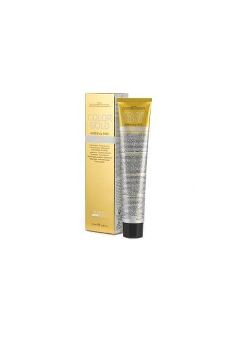 - Color Cream Color Gold 7.0 Blond - 100 ml - Teinture capillaire professionnelle avec revêtement gris Naty Shop Teinture capillaire Gold, blond foncé 100 Ml (1 paquet)