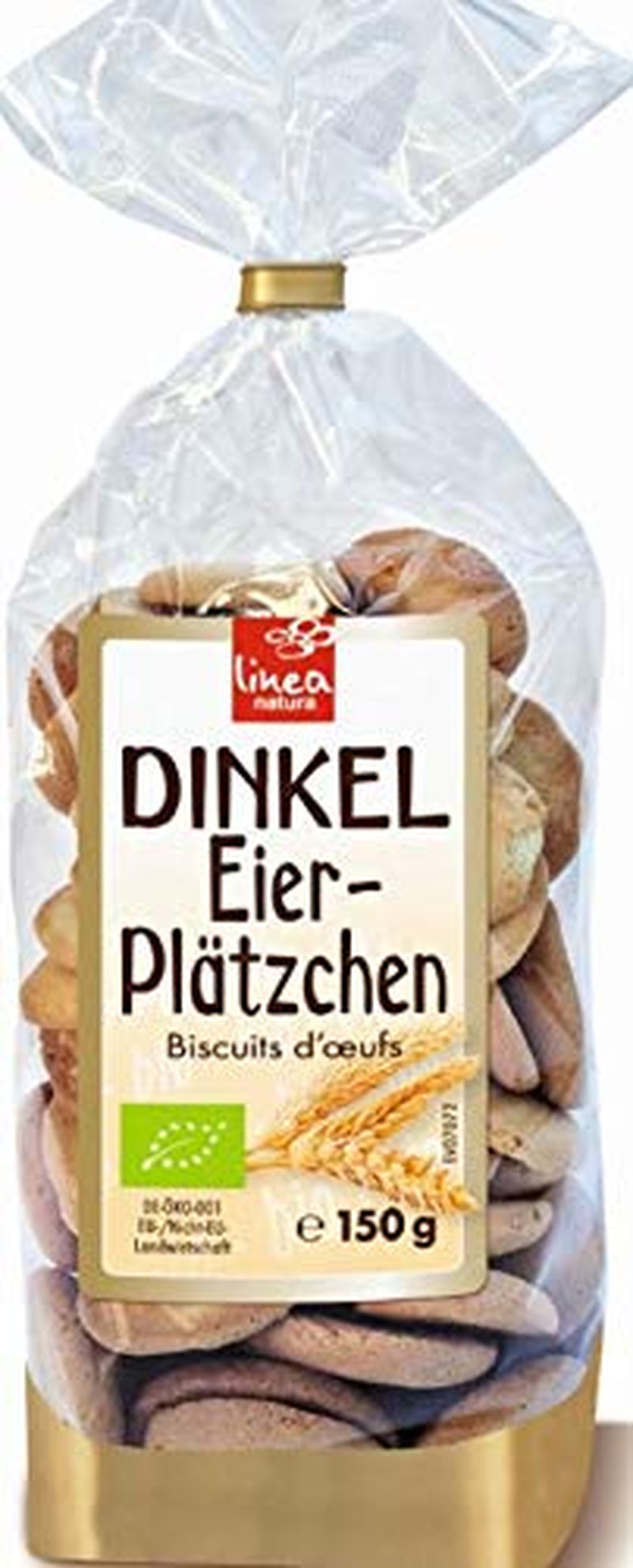 Biscuits aux œufs d'épeautre bio, Biscuits aux œufs 38% bio, 150g