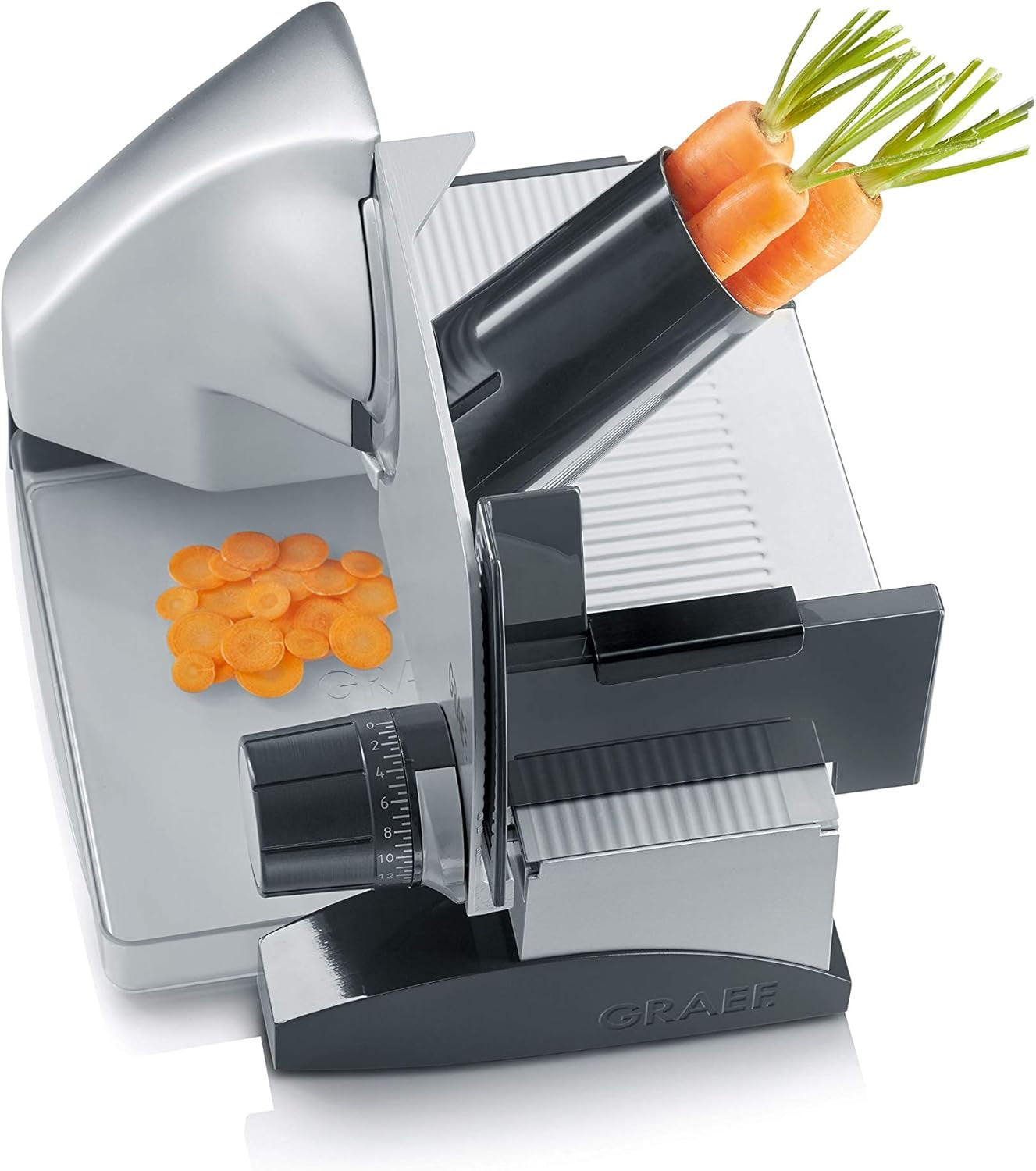 Trancheuse GRAEF S50000, argent Trancheuses et trancheuses Naty Shop