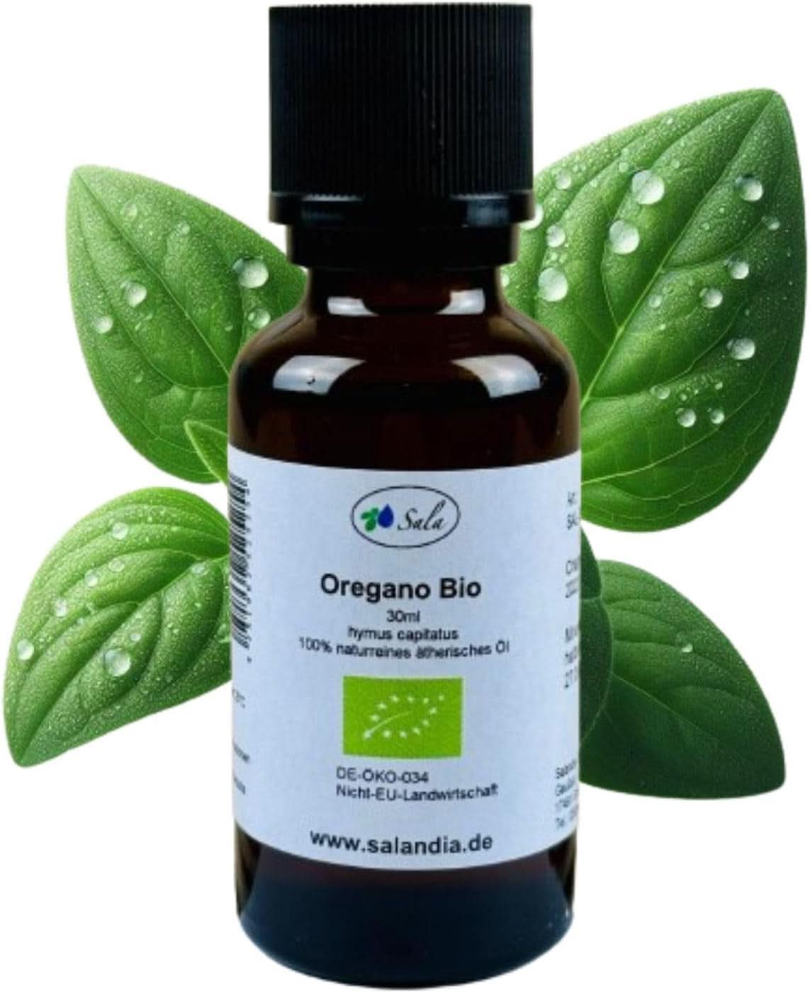 Huile d'Origan Arôme Huile Essentielle d'Origan BIO - Pour consommation - 100% naturelle 30 ml Arome Naty Shop
