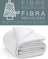 FORNOR 14838 Couette, fibre recyclée, 220 X 24 Cm Couettes et couettes Naty Shop