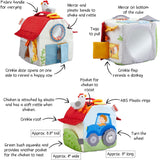 HABA 306383 - Cube de jeu ferme, jouet multifonctionnel à partir de 6 mois Jouets bébé Naty Shop