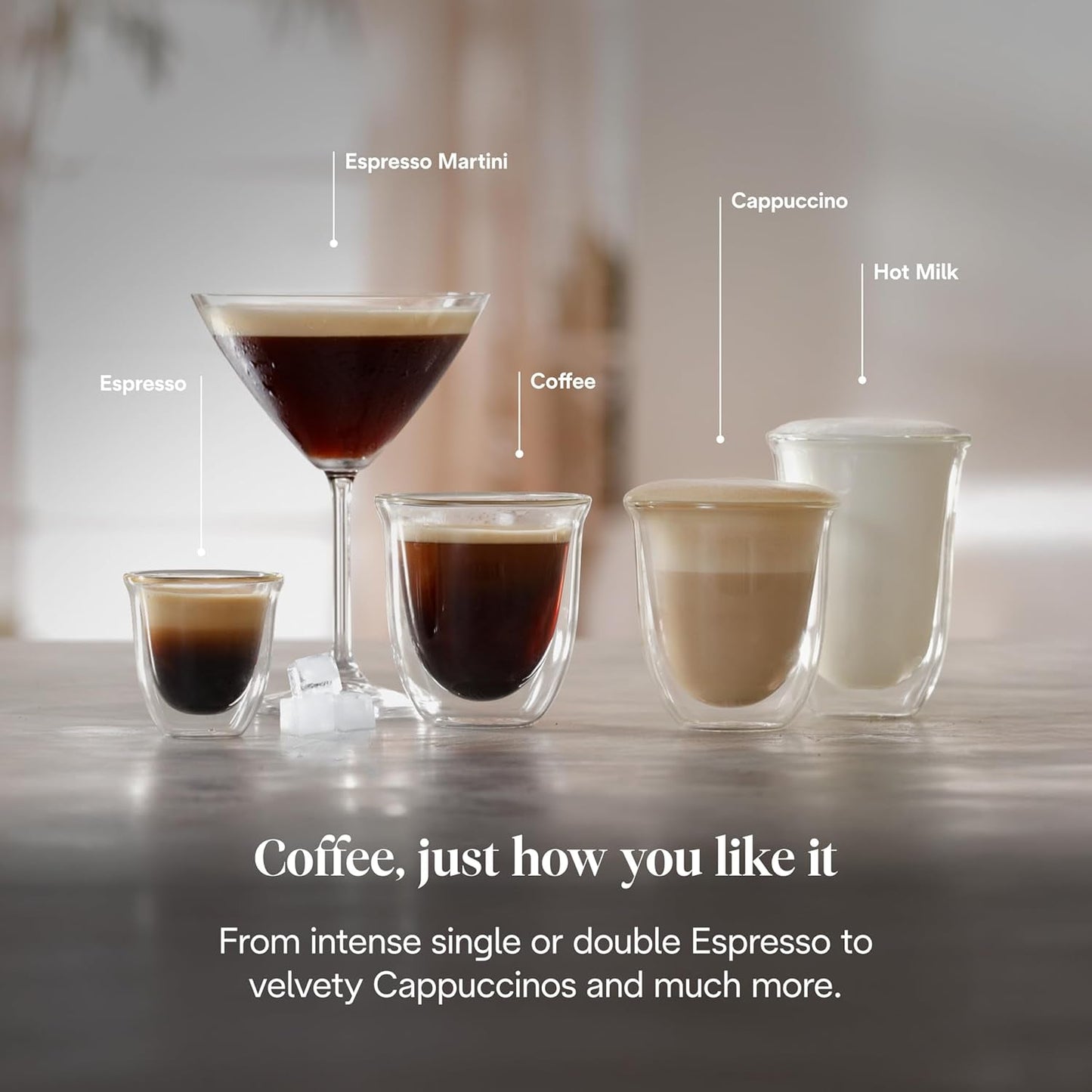 De'Longhi Classic EM450.M Machine à expresso porte-filtre avec mousseur à lait professionnel, boîtier entièrement métallique, 15 bars, réservoir d'eau 1,7 l, acier inoxydable/métal