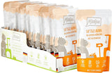 MjAMjAM - Nourriture humide de qualité supérieure pour chats – Sachet compressible – Poulet juteux avec de délicieuses carottes, paquet de 12 (12 x 125 g) sans céréales avec viande supplémentaire
