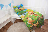 Linge de lit enfant, Albinuta Maya, coton/renforcé Linge de lit - enfant Naty Shop