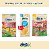 Alete Tartes tranchées bio aux grains entiers et aux pommes 6 x 22 g