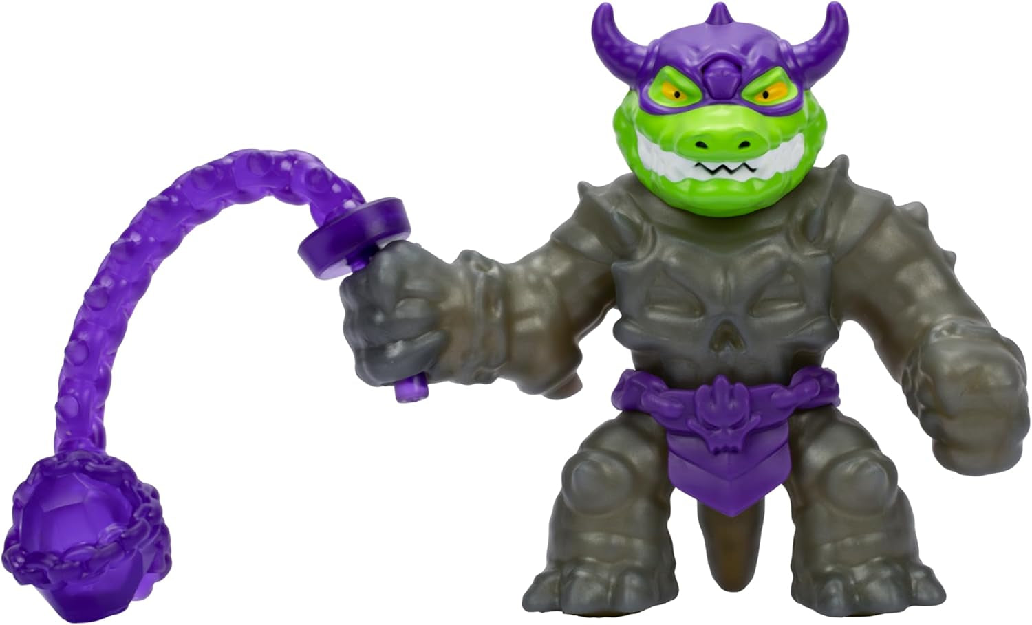 Heroes of Goo Jit Zu Stretch Strikers Deluxe Hero Pack Figurine extensible Rock Jaw avec plus de 20 figurines d'action Cool Fighting Gear Naty Shop Titre par défaut