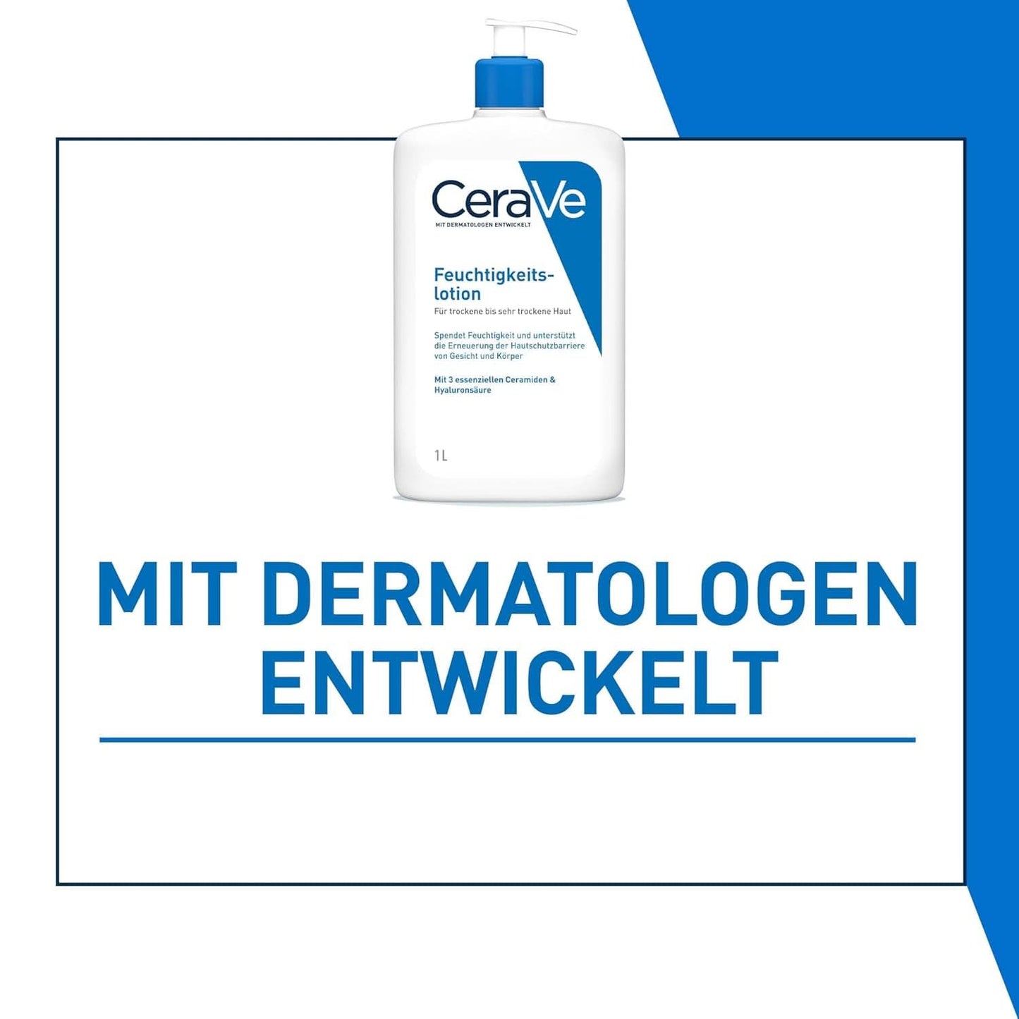 Cerave Lotion hydratante corps et visage, 1 litre Cosmétiques et Beauté Naty Shop