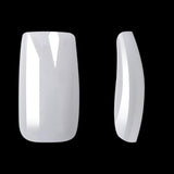 Faux ongles artificiels naturels, 500 pièces, pointes de cercueil pour femmes et filles