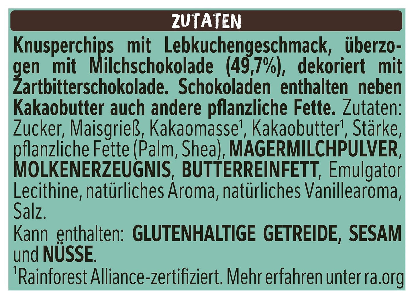 Turtă dulce Nestlé, o gustare delicioasă și crocantă cu aromă de turtă dulce, acoperită cu ciocolată cu lapte și rafinată cu dungi decorative de ciocolată neagră, 1 pachet (1 x 115g)