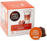 Flat White, 48 cafés, Arabica et Robusta Bohnen & Latte Macchiato Caramel, 48 cafés