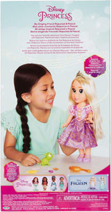 Poupée chantante Disney Princess Raiponce de 35 cm, chante « I See The Light », comprend des accessoires pour plus de plaisir, parfaite pour les filles de 3 ans et plus, violet