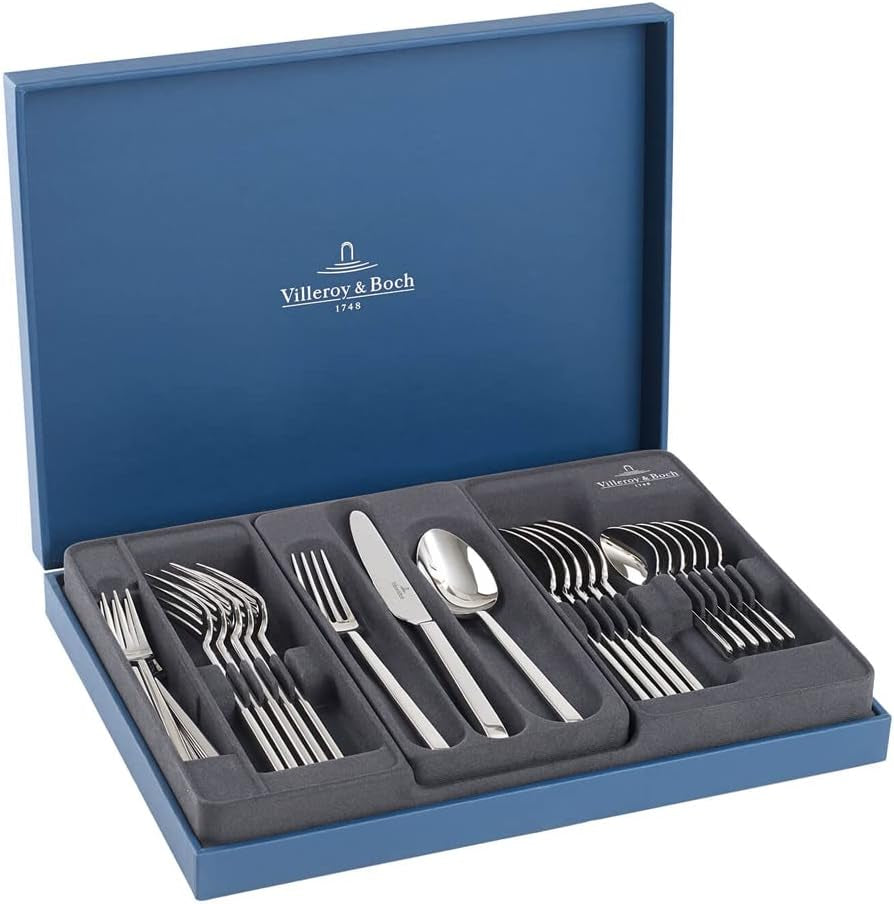 Villeroy & Boch La Classica couverts pour 6 personnes, 30 pièces Cuisine Naty Shop