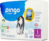 Couches bio taille 1 nouveau-né (2-5 kg), 1 sachet de 27 couches