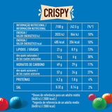 M&M'S Crispy, Lentilles croustillantes au chocolat et centre croustillant, Chocolat, 1 paquet (1 x 340 g) (paquet de 2)
