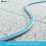 CELLFAST Tuyau d'arrosage, Tuyau d'arrosage de Jardin à 3 Couches, Tuyau d'irrigation Flexible renforcé de Fil Durable, résistant aux UV, Anti-algues, 3,4 Pouces, Longueur de 20 mètres