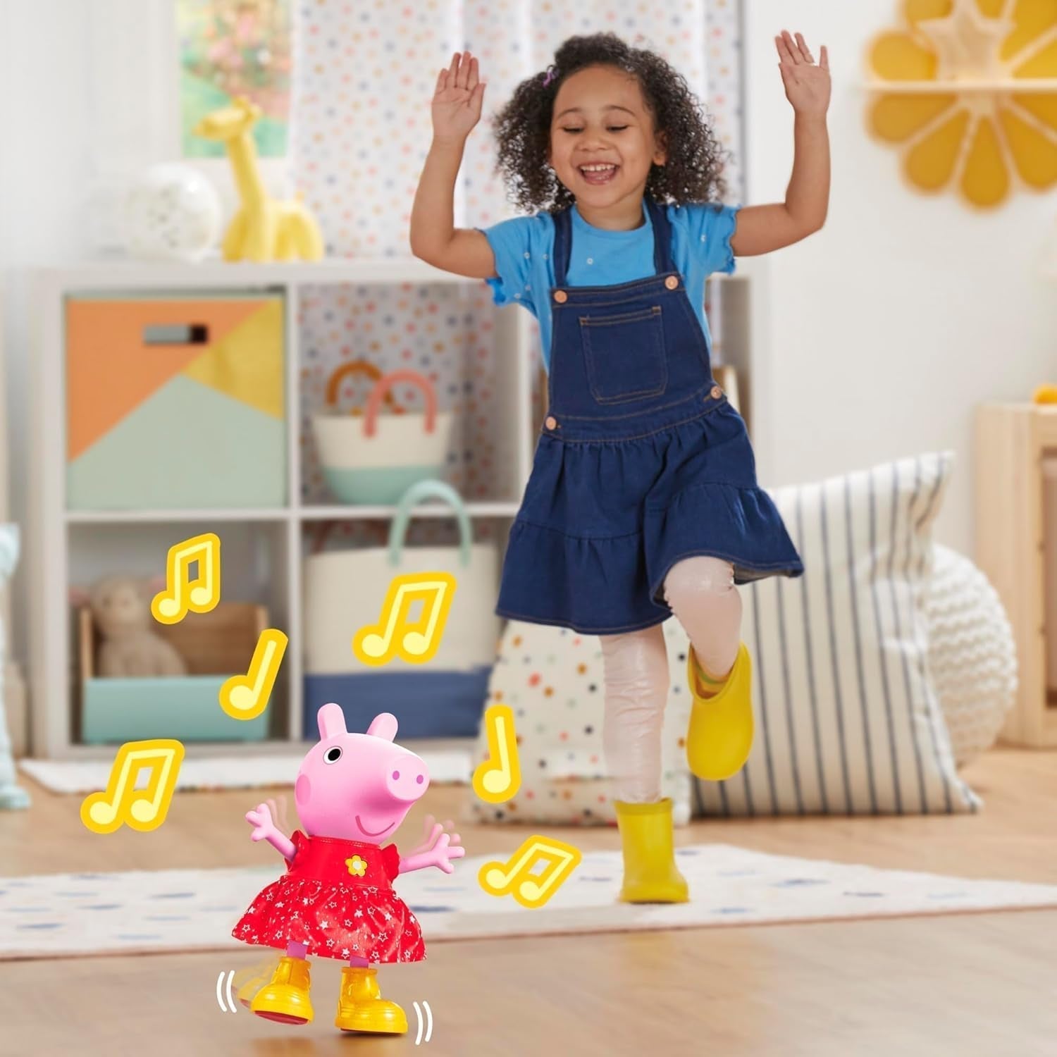 Peppa Pig Peppa'S Mud Puddle Party Doll - Version allemande, poupées roses ou roses Naty Shop