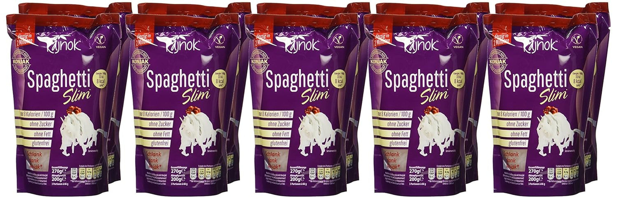 Spaghetti Slim, paquet de 10