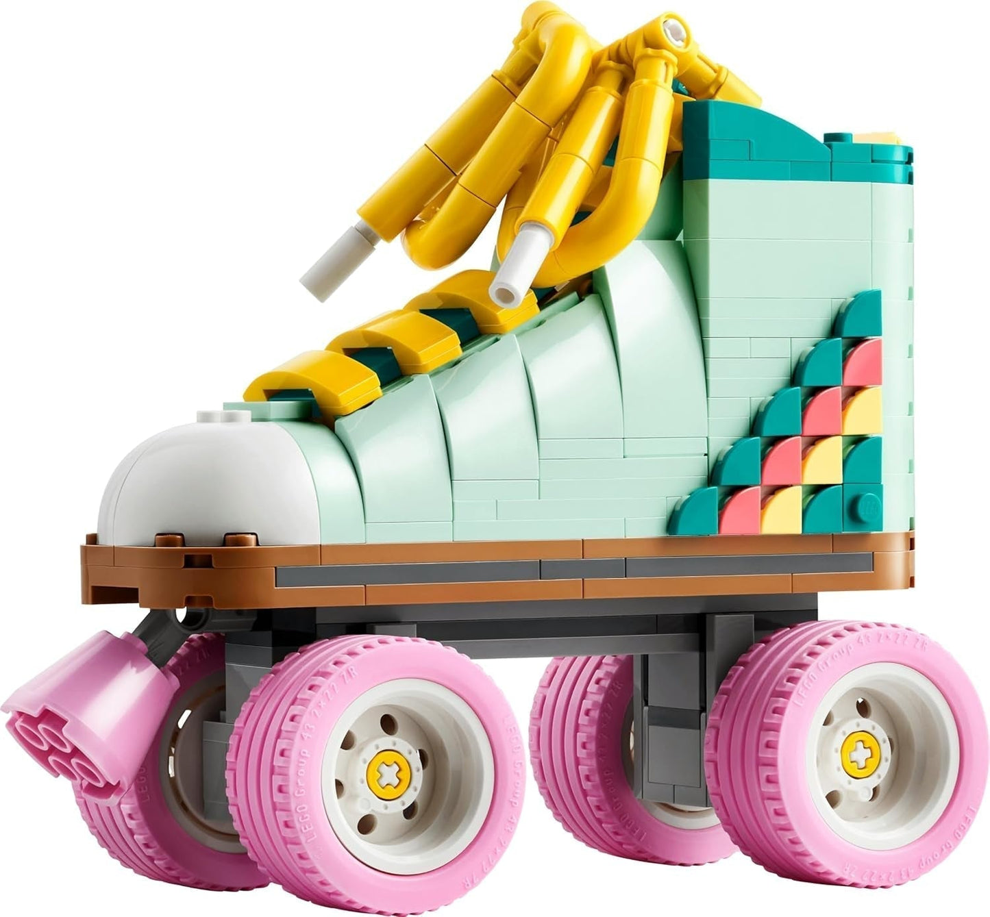 LEGO Creator Patin à roulettes 3 en 1 pour filles et garçons avec mini skateboard et boombox, décoration de chambre rétro, cadeau d'anniversaire pour 8 ans 31148 Ensembles de construction Besuche den LEGO-Store