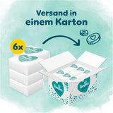 Couches Pampers Harmony taille 4, 174 couches, 9 kg-14 kg, protection douce de la peau avec protection 100 % Pampers