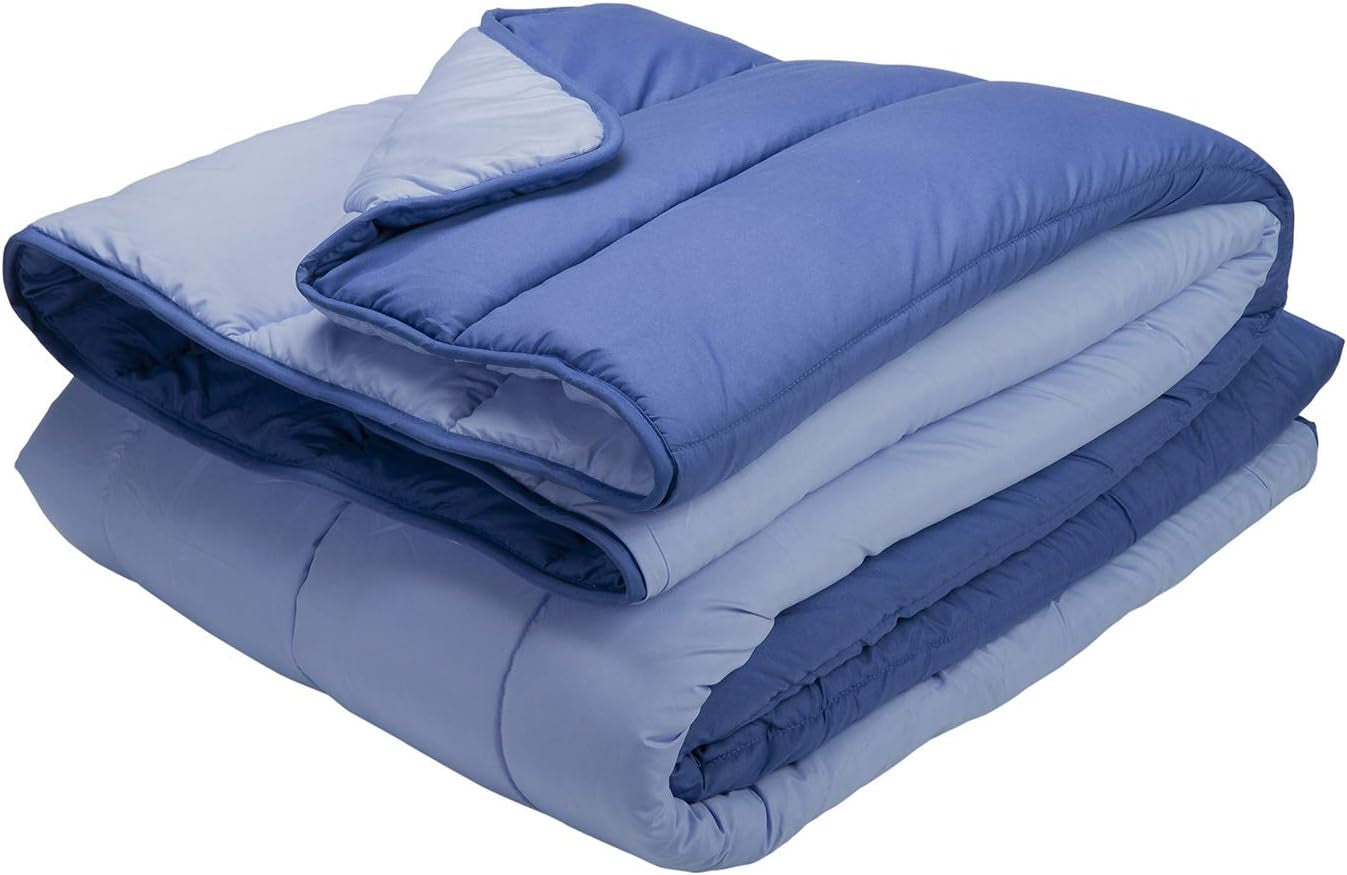 Pikolin Home - Couette réversible 300 G - Garnissage Nordique Bicolore - Pour lit 100/105 - Garnissage Plumes, Chaud, Respirant, Gris clair/gris naturel, 180 X 220 Cm Couettes et couettes Naty Shop Titre par défaut