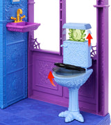 Monster High Buh-tique Hotel Dollhouse, ensemble de jeu pliable avec des surprises effrayantes dans chaque pièce et plus de 13 ensembles de jeu, y compris des meubles et des accessoires, JBF16