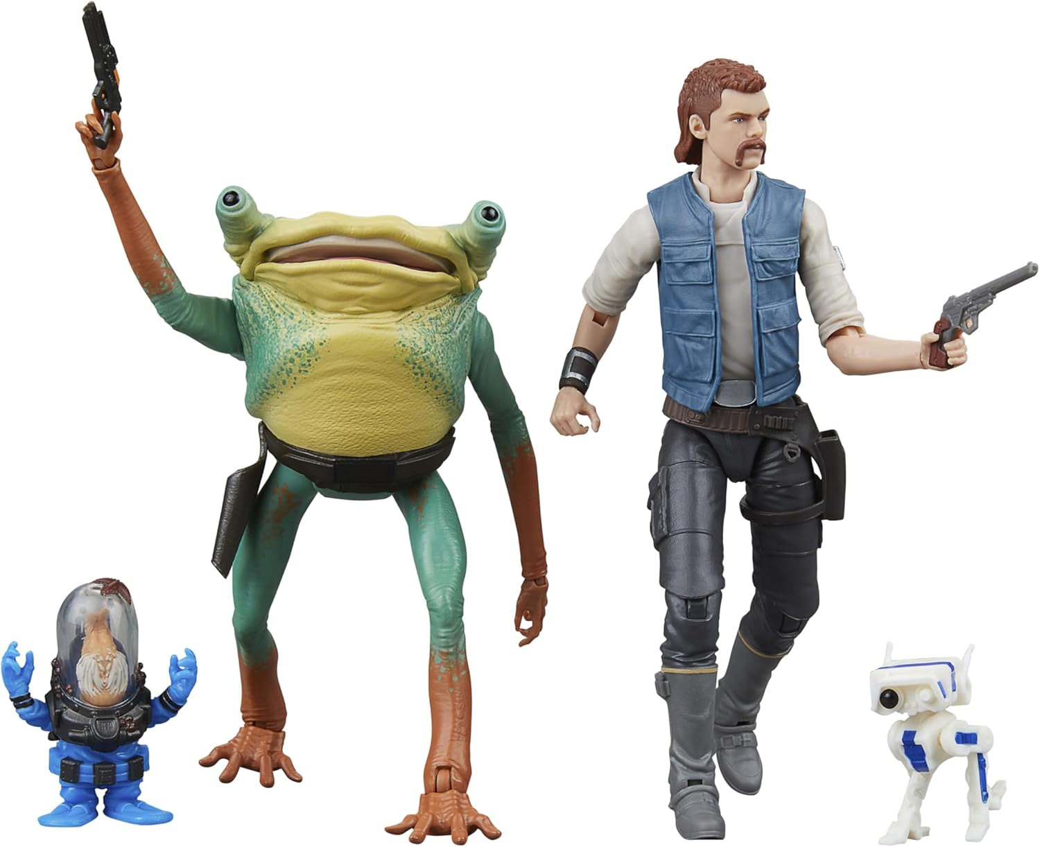 Star Wars The Black Series Cal Kestis, Turgle & Skoova Stev, Star Wars Jedi : Survivor Figurines à collectionner (échelle 15 cm) Figurines d'action Naty Shop Titre par défaut