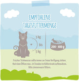 MjAMjAM - Nourriture humide de qualité supérieure pour chats - Canard et volaille tendres avec de délicieuses carottes, 1 paquet (1 x 400 g), sans céréales avec viande supplémentaire