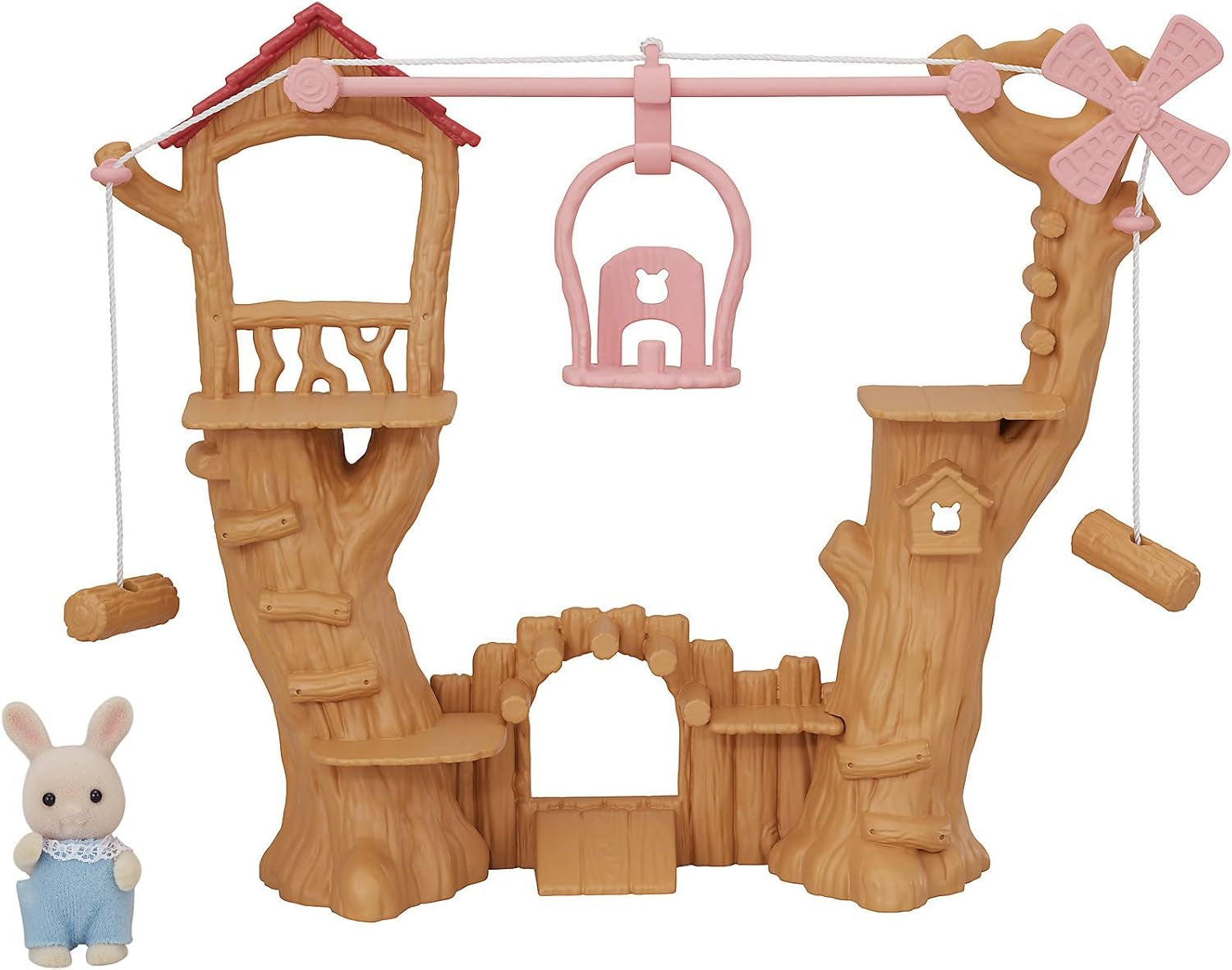 Sylvanian Families 5452 Téléphérique pour bébé - Ensemble de jeu pour maison de poupée