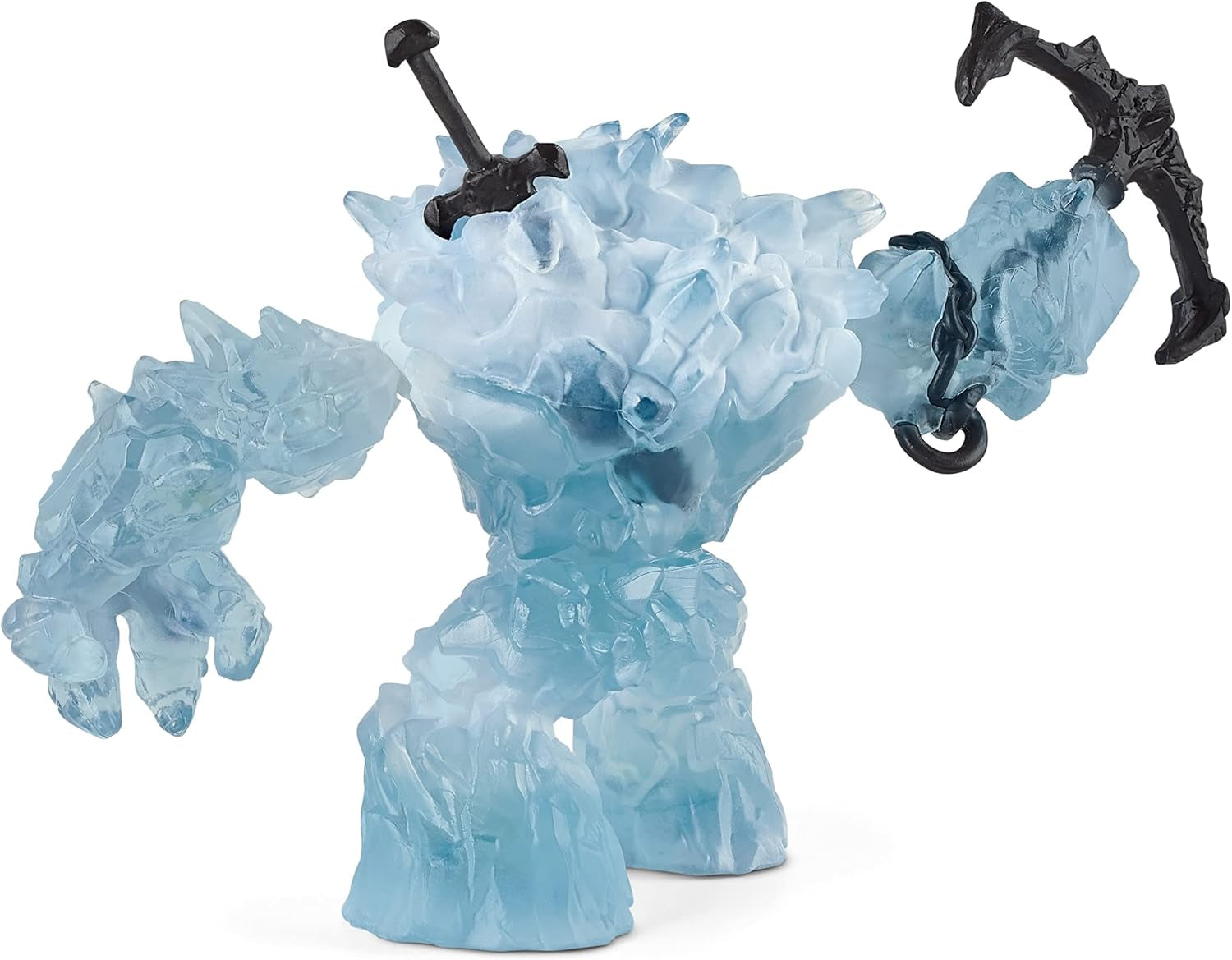 Schleich CRÉATURES D'ELRADOR | Monstre de glace 70146 | Figure détaillée avec bras et mâchoires mobiles | Excellent cadeau pour les filles et les garçons | Jouet à partir de 7 ans | 24 X 9 X 14 Cm Figurines Naty Shop