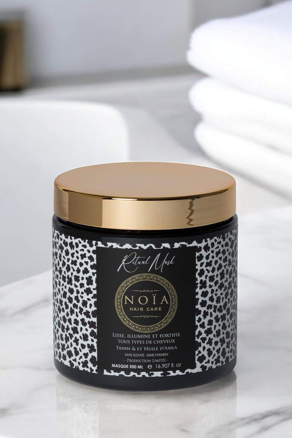 Masque traitant à l'huile de tanin et à l'amla - Rituel - Lifting capillaire - édition limitée - NOIA HAAR - Masque capillaire Naty Shop 500 ml