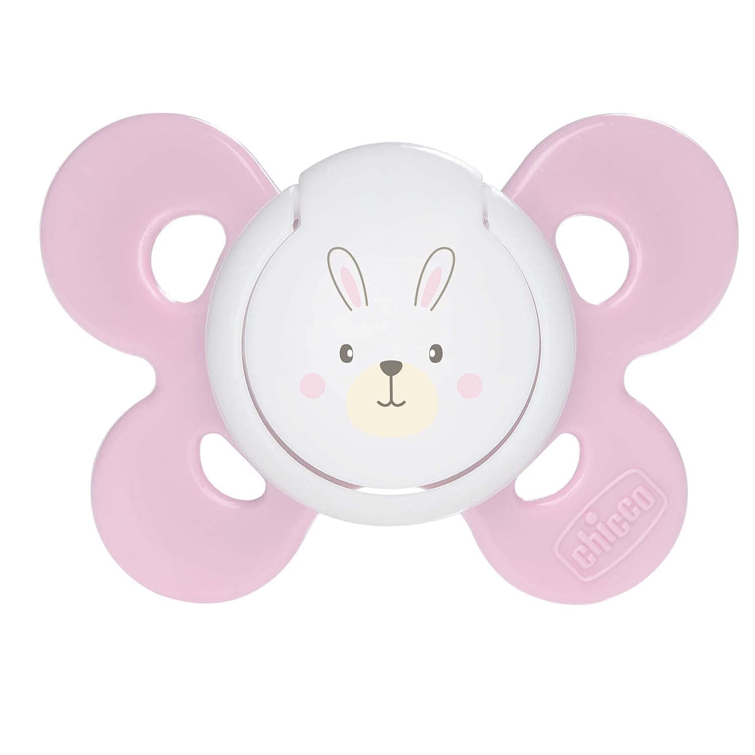 Chicco PhysioForma Comfort Sucette 16-36 mois, Sucette pour bébé avec tétine en silicone, 1 pièce, favorise la respiration physiologique et le développement buccal correct, Bleu
