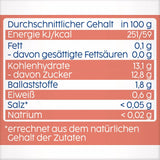 Sachets compressibles pêche, pomme et banane - 16 (paquet de 4, 4 x 90 g chacun), sans sucre ajouté, sans gluten, idéal pour les collations à emporter et l'autoconsommation