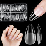 Faux ongles courts ballerine, 120 pièces, colle sur 12 tailles, ongles artificiels courts, Gel souple, couverture complète, pointes pour ongles courts en Gel S