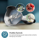 Philips 5000-Serie Stabmixer - 1200W Leistung. Technologie Promix. Led Geschwindigkeitsanzeiger. Stufenlose Geschwindigkeitseinstellung. Conception compacte. Leicht Zu Reinigen. Schwarz (HR2681/00) Cuisine Naty Shop