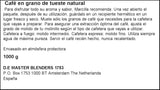 NaturaCafe Café en grains naturels 1 kg - Torréfaction profonde pour un expresso à l'arôme intense
