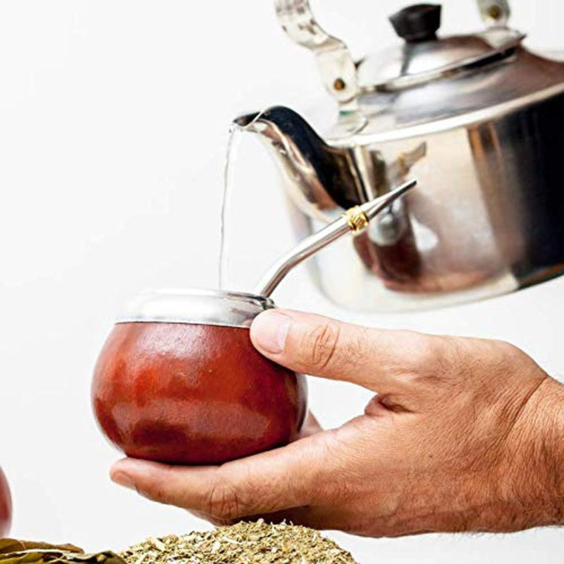 Thé Mate Caféine I Non torréfié, sans tige et sans poudre Traditionnel - Thé Mate Fort du Paraguay I Teneur en Caféine | Boisson énergisante et détoxifiante 500 G I 0,5 Kg