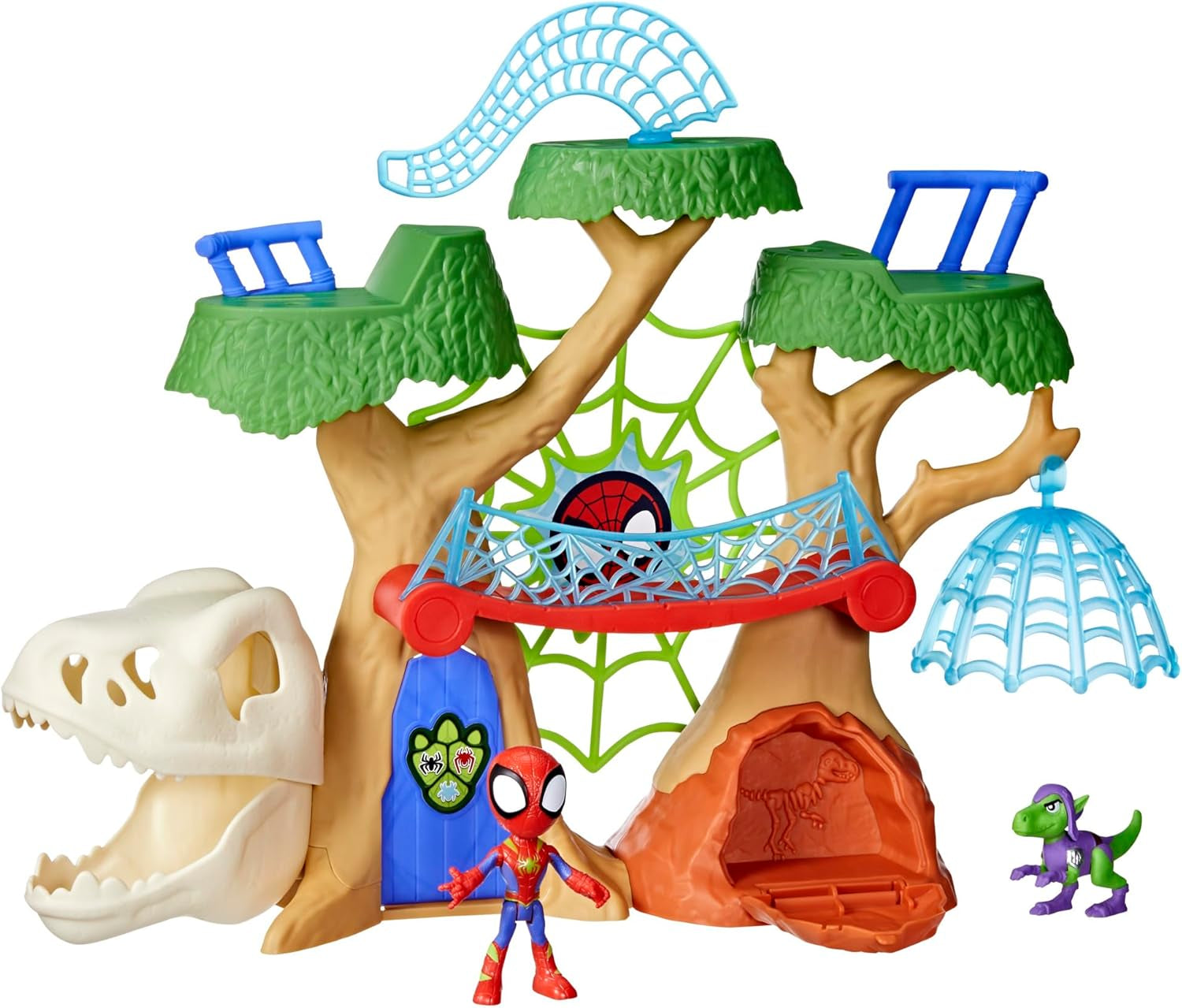 Marvel Spidey et ses super amis Dino Treehouse Superhero Playset Figurines Naty Shop Titre par défaut