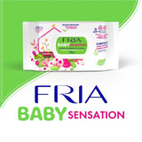 Baby Sensations avec couvercle, 72 lingettes humides, lingettes nettoyantes pour soins personnels, unisexe, enfants