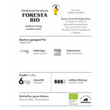 Café Gorilla Foresta, emballage double, 2 x 1 kg, grains torréfiés | Mélange Arabica, grains entiers | Machine à expresso porte-filtre entièrement automatique | Café expresso